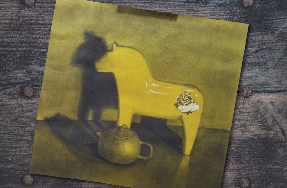 yellow horse