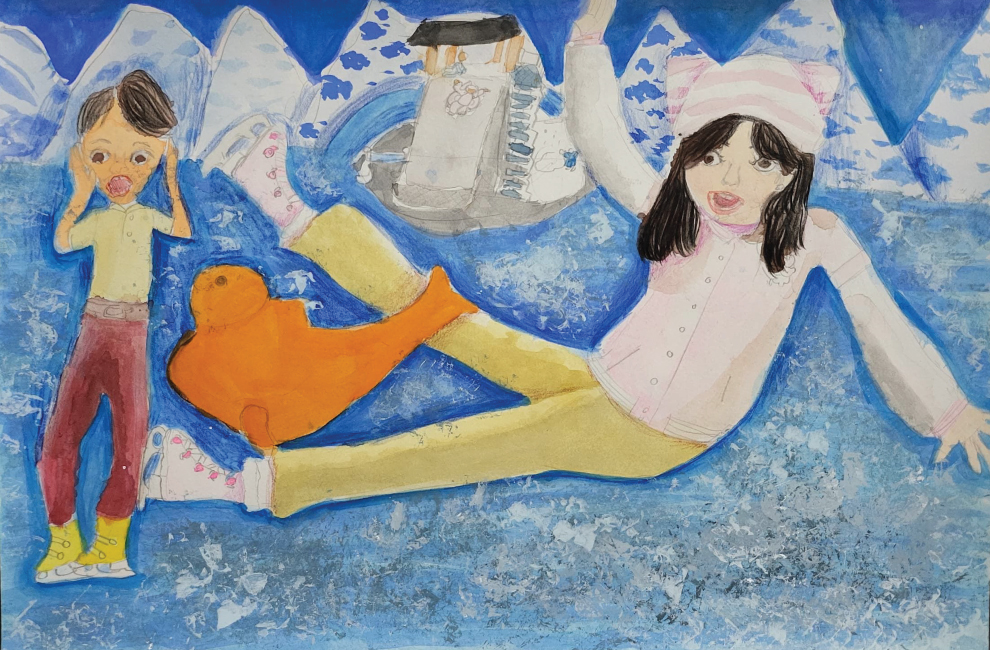 ice skating